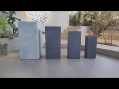 7-8 Anos Planta de flores de fibra de argila para retângulos e mais