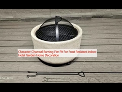 Caracter Carvão queima fogueira para gelo Resistente ao gelo Interior Hotel Jardim Decoração de casa