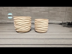 Melhore o jogo de jardinagem com a nossa coleção elegante de plantações de fibra de argila