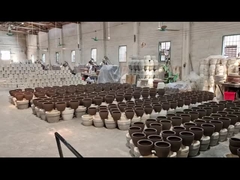 Potes de cerâmica elegantes e duráveis para plantações internas e externas