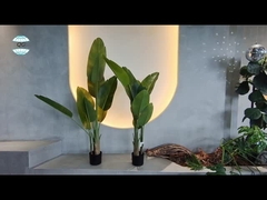 Lush 100-130cm Seda Artificial Yucca Árvore Todos os Tempos Imponível a Água Falsas Plantas