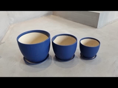 Potes de flores de cerâmica moderna e brilhante, leves para casamentos e eventos