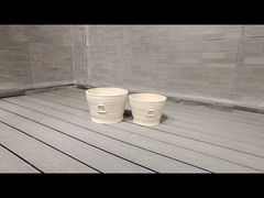 Plantador de argila reforçada resistente à geada, esculpido à mão e durável para compras B2B