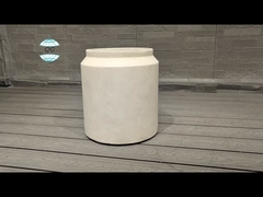 Caldeiras de acampamento aquecedoras de fibra de cimento pote para e buracos de drenagem