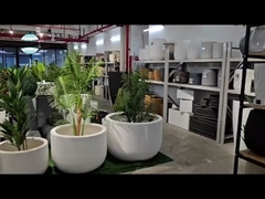 Plantador de argila de fibra personalizado