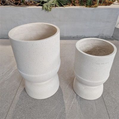 comprar Plantação moderna de fibra de argila para o exterior com buraco de drenagem online manufacture