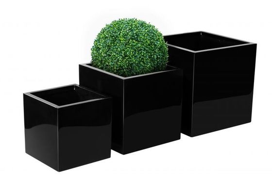 comprar Plantadores de fibra de vidro retangulares e modernos personalizados para 30 dias online manufacture
