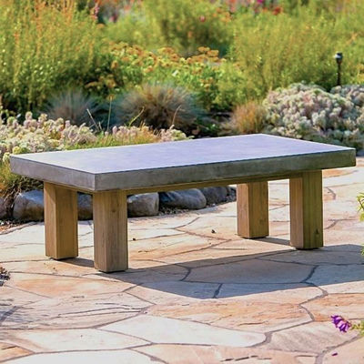 comprar Mobiliário de pátio de concreto para uso externo Largo lar Concreto GRC conjuntos de assentos online manufacture