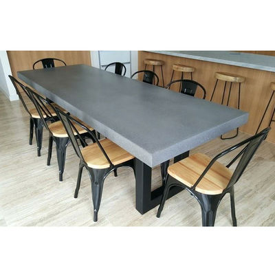 comprar Mobiliário de cimento personalizado Mesa de sala de estar Mobiliário de concreto Mesa lateral Moderna Mesa redonda de café de concreto online manufacture