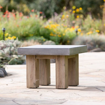 comprar Fábrica direta Mobiliário de mesa de concreto moderno conjunto para pátio online manufacture