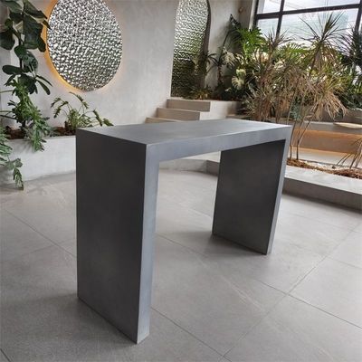 comprar Outdoor GRC Concreto Mesa Cadeira Banco Forma Irregular Set de Mobiliário de Jardim online manufacture