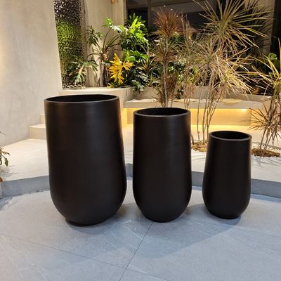 comprar Planteiras de flores de argila redonda, vasos, tempo de vida, manter ao ar livre por 5-6 anos online manufacture