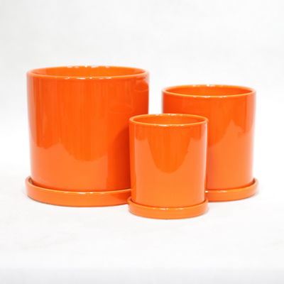 comprar Potes de cerâmica de flores elegantes e brilhantes com buracos online manufacture