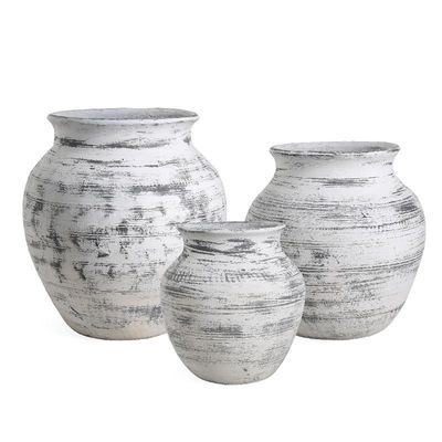 comprar Plantadores de flores de fibra de cimento duráveis com drenagem online manufacture