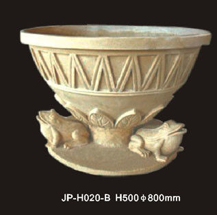 comprar Potes de flores de arenito natural impermeável impermeável para decoração interior e exterior online manufacture