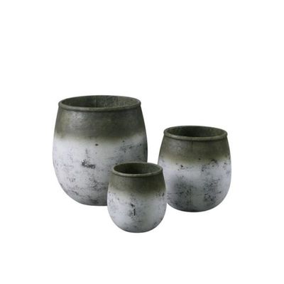 comprar Modernos vasos de plantação de GRC feitos à mão para decoração interna e externa online manufacture