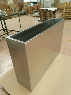 comprar Planta de jardim retangular de aço inoxidável personalizado online manufacture