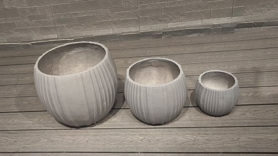 comprar Planteiras de decoração esculpidas à mão redondas modernas para decoração de hotéis interiores ao ar livre online manufacture