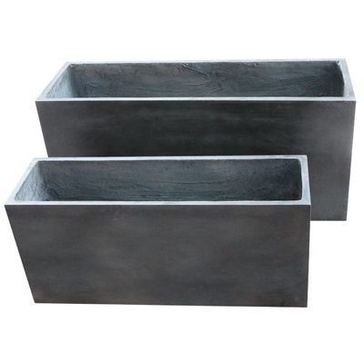 comprar Plantador de argila reforçada rectangular para arranjo de flores e plantas verdes online manufacture