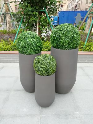 comprar Plantação de argila reforçada de superfície lisa para plantas altas em estilo minimalista online manufacture