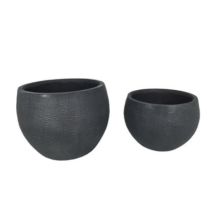 comprar Planta de argila de fibra impermeável e à prova de fogo para plantas de flores personalizadas online manufacture