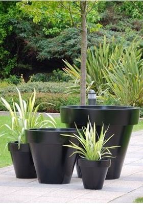 comprar Vaso de flores de resina grande vasos de fibra de vidro para o exterior tamanho de logotipo personalizável caixa de plantação de fibra de vidro online manufacture