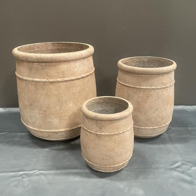 comprar Superfície texturizada GRC Potes de plantação de flores duráveis Potes de plantação de flores para longo prazo online manufacture