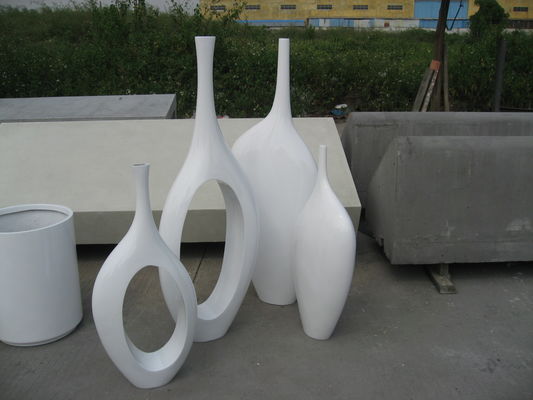 comprar Potes ecológicos de fibra de vidro sustentáveis e elegantes para jardim online manufacture