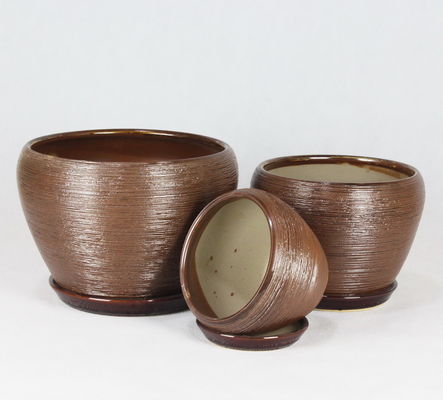 comprar Potes de cerâmica duráveis e acessíveis para suas necessidades de plantação Vários tamanhos disponíveis online manufacture