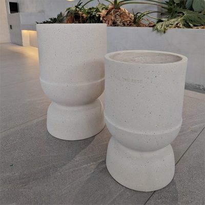 comprar Modern Style Fibra de cimento Pot resistente a geadas resistente a intempéries Para decoração exterior online manufacture