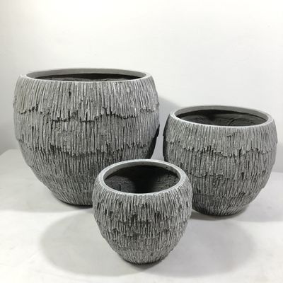 comprar Potes de jardim de fibra de cimento personalizados resistentes à geada e personalizados para o seu espaço de jardim online manufacture