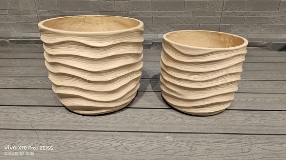 comprar Forno de carvão / Combustível de acampamento quente aquecedor / churrasqueira Plantação de argila de fibra com estilo moderno e superfície texturizada online manufacture