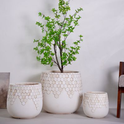 comprar Pequenas panelas de flores ecológicas Decoração doméstica drenagem para plantação interior / exterior Caixas de embalagem de design de escritório / jardim para uso diário online manufacture