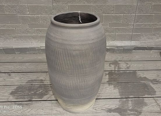 comprar Fibra de cimento pot de mão esculpir acabamento de drenagem furos personalizados para os requisitos do cliente online manufacture