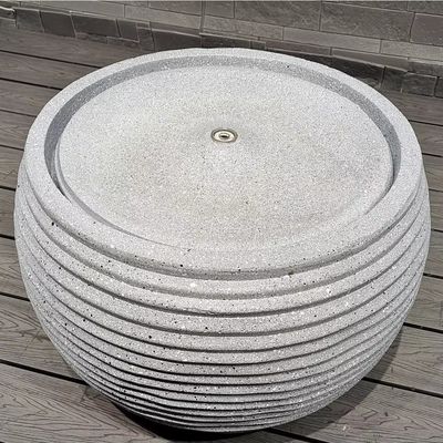 Fonte de água de jardim moderna personalizada 6-8mm para casa ao ar livre