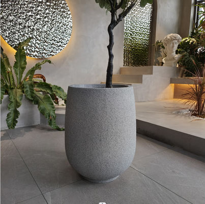 Fibra de vidro para plantas de flores para interiores e exteriores