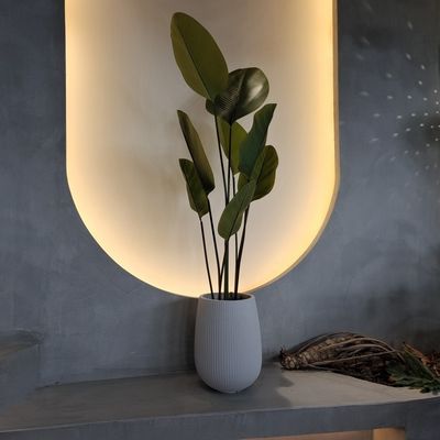 Plantas artificiais personalizadas grandes e altas 120cm em vários tamanhos fáceis de limpar