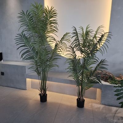 Plantas de árvores artificiais grandes e altas personalizadas para plantação de vasos para decoração de jardim 150-170cm Tamanho alto