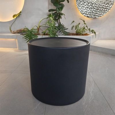 Outdoor GRC Concrete Table Sets Mobiliário Resistente ao Frio e ao Calor