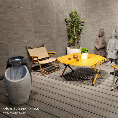 Fonte de resina de inspiração zen elétrica com bomba elétrica