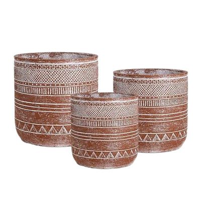 Arco réplica GRC Planter Pots Leve Para Decoração Doméstica