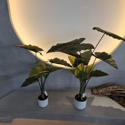 Plantas artificiais de plástico hipoalergênico resistentes aos raios UV realistas 70-95cm