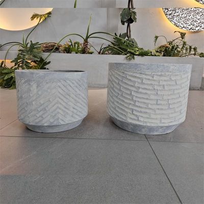 Plantação de fibra de argila para interiores perfeita para hotéis jardins e casas resistente à geada