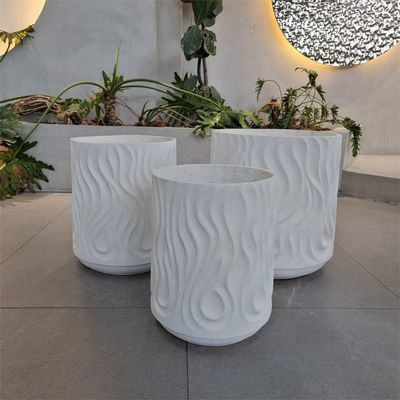 Plantação circular de argila de fibra para churrasco acampamento queimadores aquecedor tempo de vida útil Manter 5-6 anos