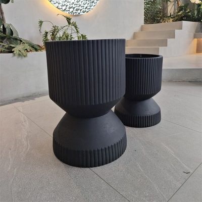 Furtos de drenagem de argila reforçada Planteador de argila de fibra para um crescimento mais forte das plantas