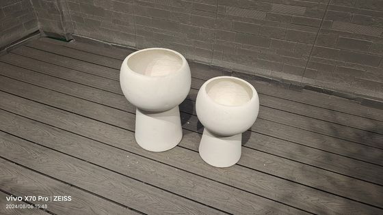 Planta de argila reforçada com fibra de argila à prova de água e fogo