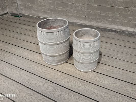 Planta de argila de fibra impermeável e resistente ao fogo