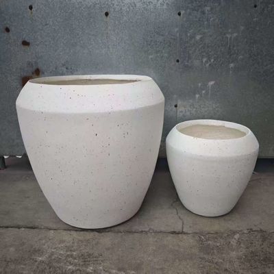 Potes de flores para uso interior e exterior e plantações para uso no chão para ambientes internos e externos