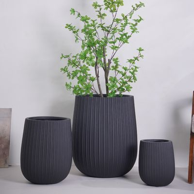 Pequenos Planteadores ao Ar Livre e Flores de Interior Vase Decoração Doméstica Potes de concreto com drenagem para Caixas de embalagem de design de escritório / jardim