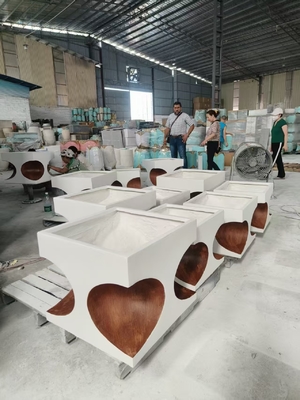 plantação de fibra de argila leve durável pouca manutenção floral de férias casa de férias decoração de escritório jardim projeto de paisagismo
